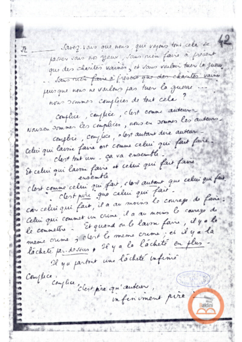 "La vie offerte - riproduzioni programma