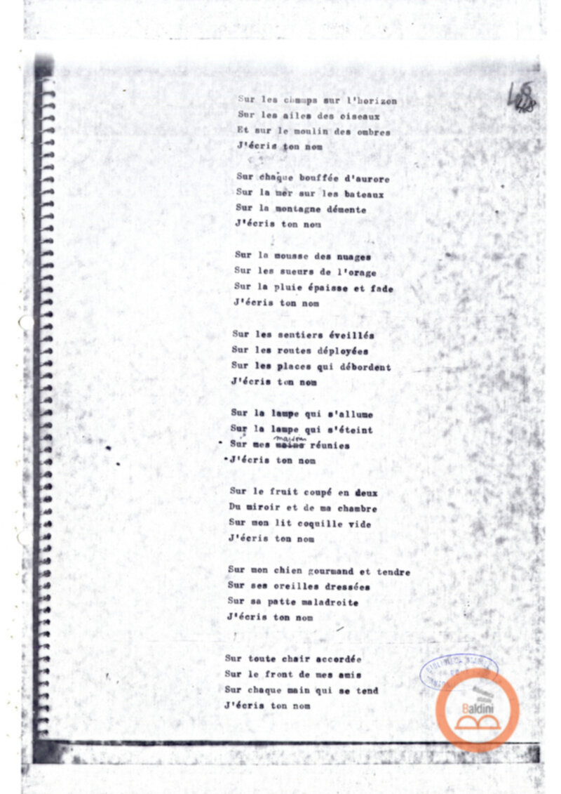 "La vie offerte - riproduzioni programma