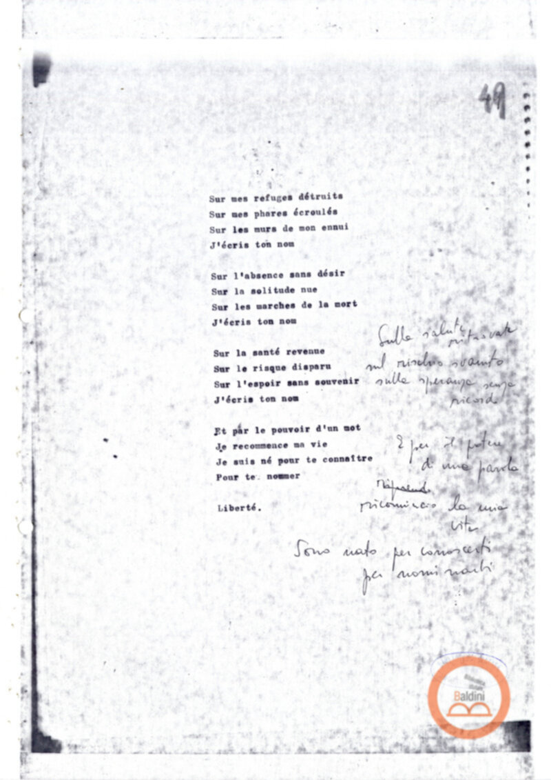 "La vie offerte - riproduzioni programma