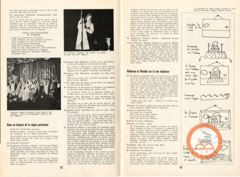 Gli ultimi giorni di solitudine di Robinson Crusoe del Grand Magic Circus - programma