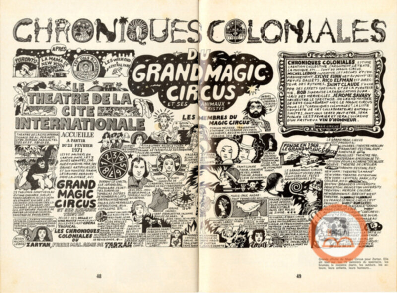 Gli ultimi giorni di solitudine di Robinson Crusoe del Grand Magic Circus - programma