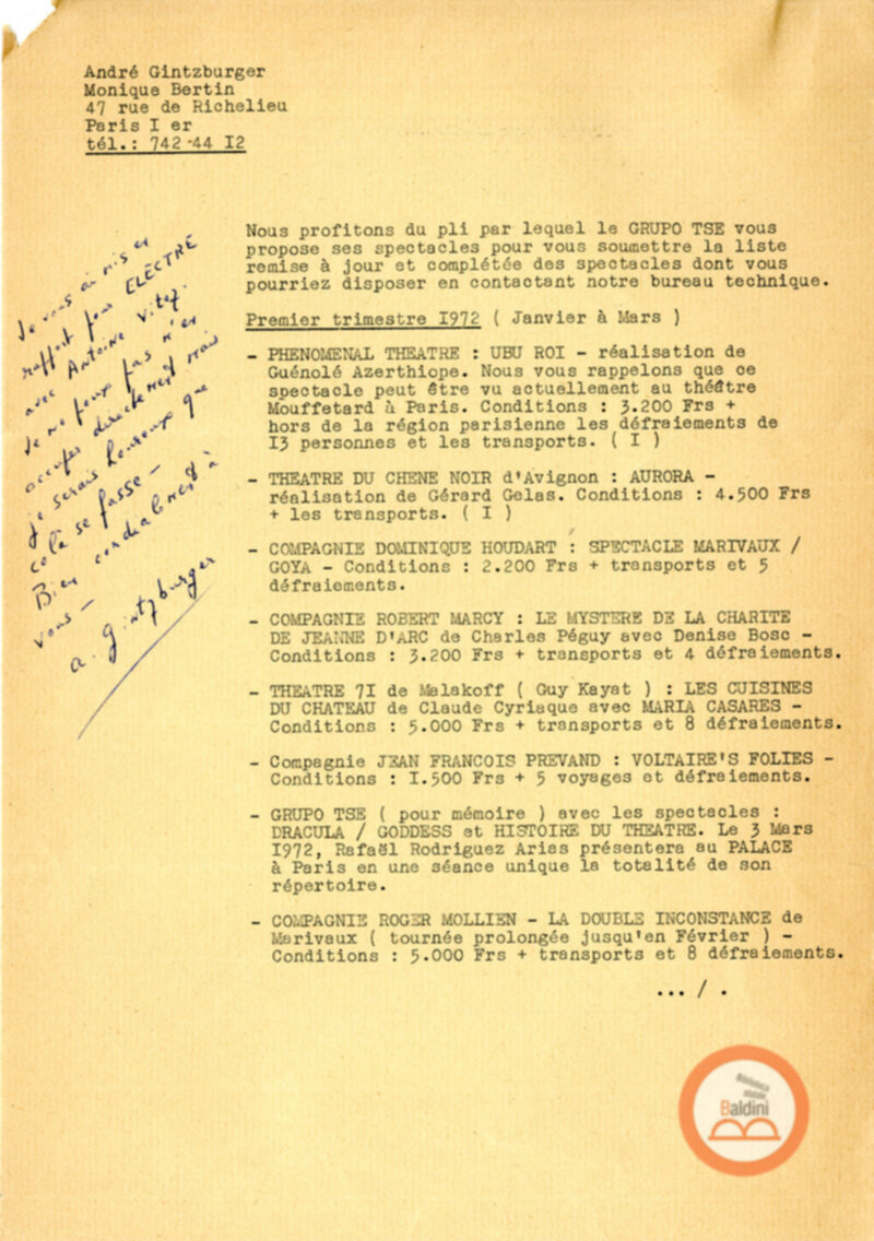 Gli ultimi giorni di solitudine di Robinson Crusoe - corrispondenza