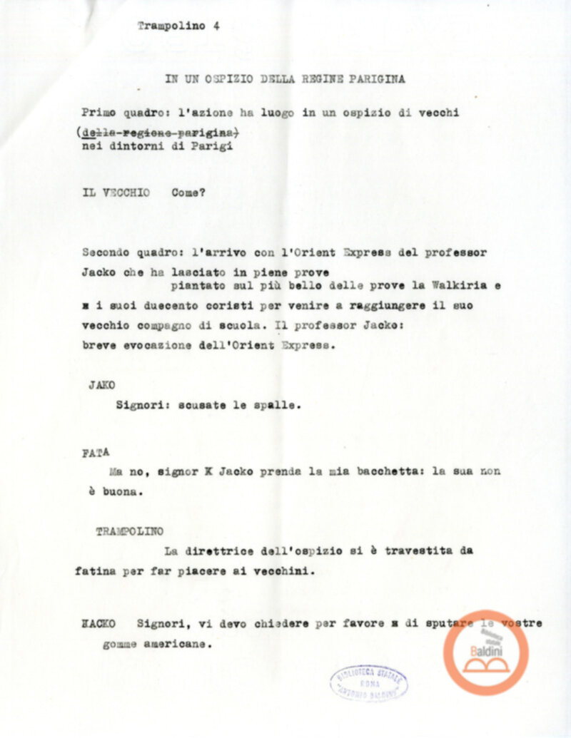 Grand Magic Circus - scaletta spettacolo