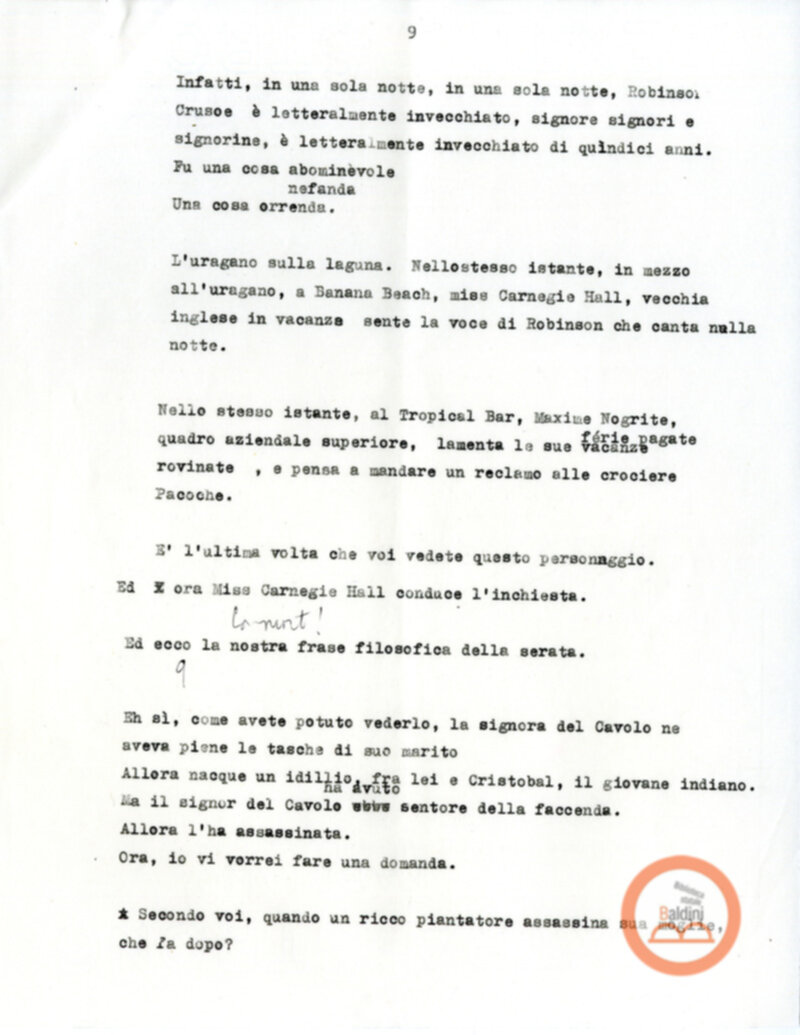 Grand Magic Circus - scaletta spettacolo