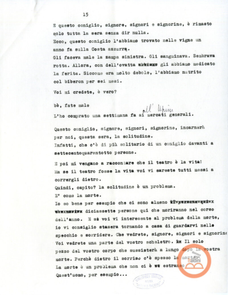 Grand Magic Circus - scaletta spettacolo