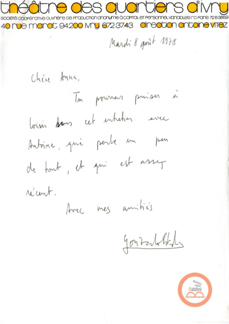 La tetralogia di Molier - corrispondenza