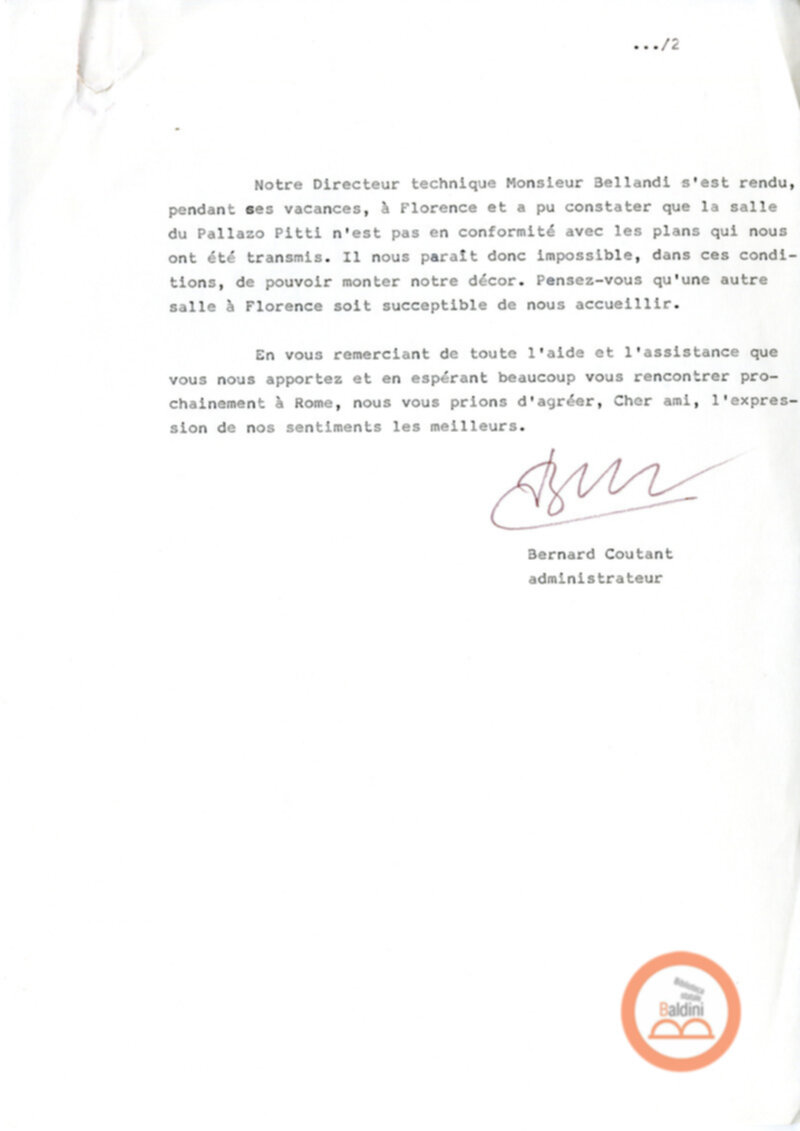 La tetralogia di Molier - corrispondenza