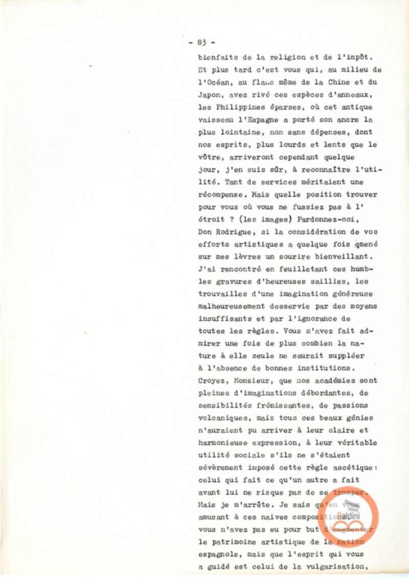 Copione dello spettacolo "Sous le vent des iles Baleares (Sotto il vento delle isole Baleari)" di Paul Claudel, messo in scena dalla Compagnia Renaud-Barrault.