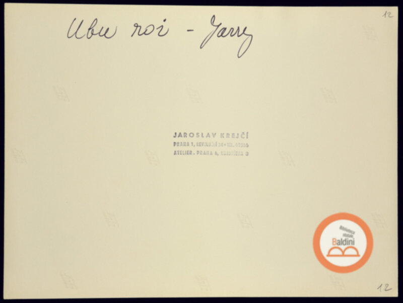 Immagine di Re Ubu, verso