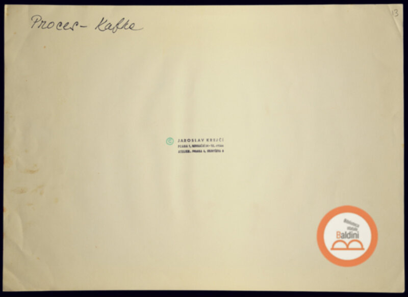 Immagine di Le Procès, Kafka, verso