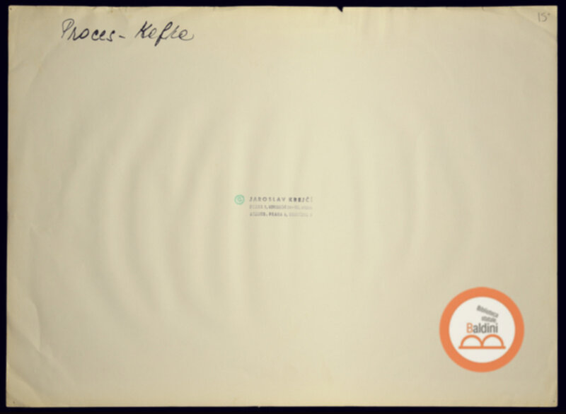 Immagine di Le Procès, Kafka, verso