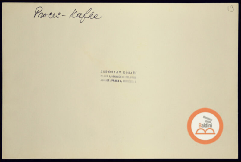 Immagine di Le Procès, Kafka, verso