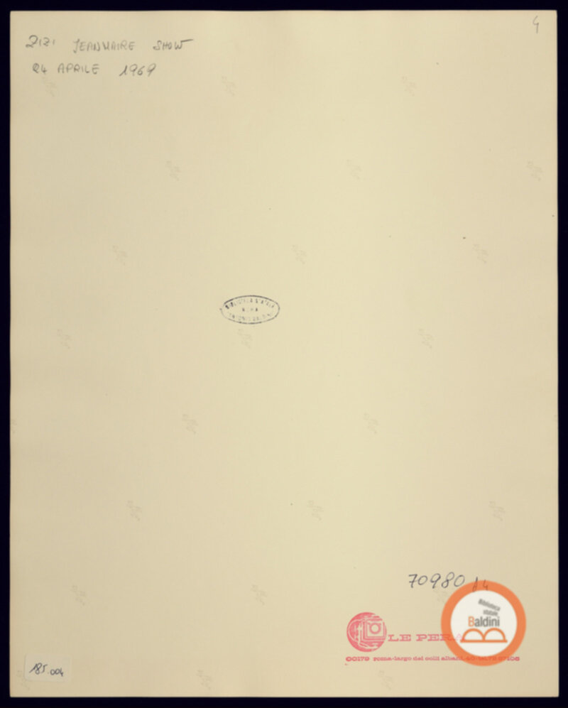 Immagine di Zizi Jeanmaire show, verso