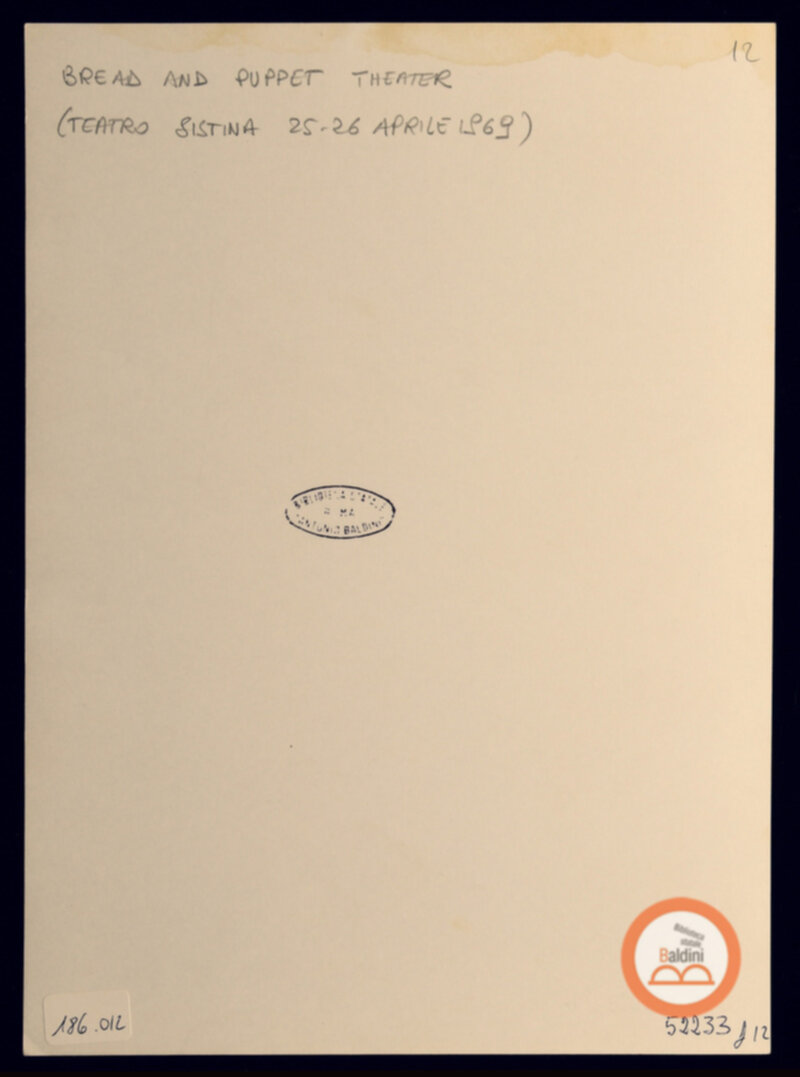 Immagine di Bread and Puppet Theatre, di New York, verso