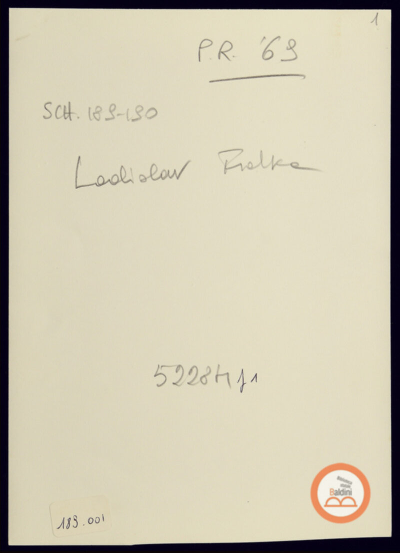 Immagine di Ritratto di Ladislav Fialka, verso