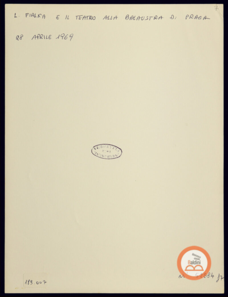 Immagine di Il piccolo circo e altre invenzioni. Studi e variazioni, verso