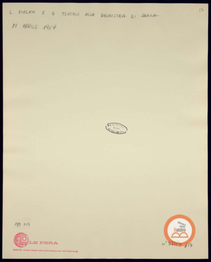 Immagine di Il piccolo circo e altre invenzioni. Studi e variazioni, verso