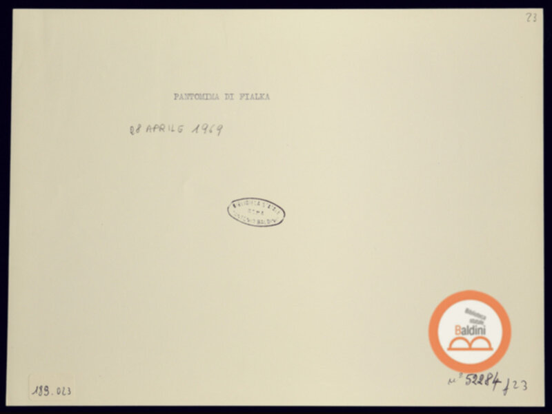 Immagine di Il piccolo circo e altre invenzioni. Studi e variazioni, verso