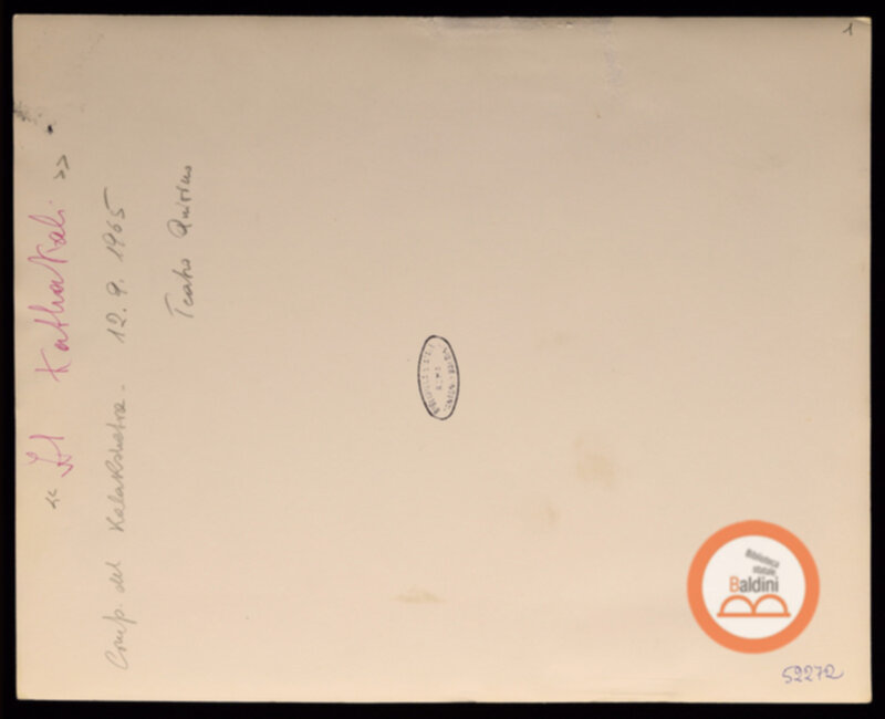 Immagine di Kathakali Dancers group di Kalakshetra, verso